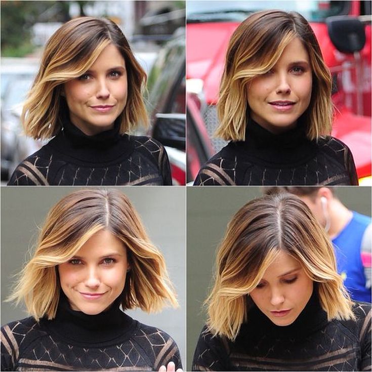 Balayage em cabelo escuro quadrado 180 fotos