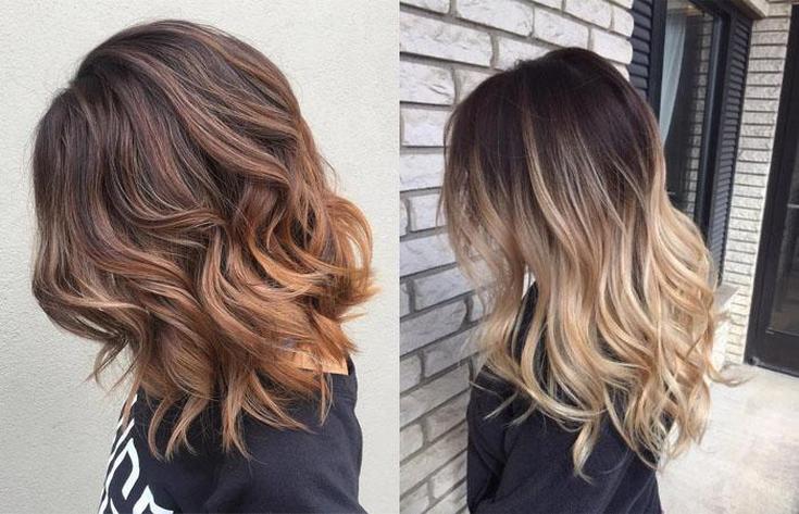 (+135 foto) Shatush, Balayazh, Ombre, Reservas