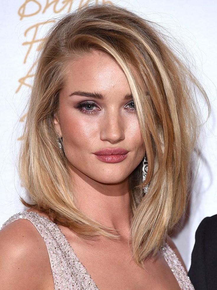 Bob Kare com franja oblíqua 240 fotos