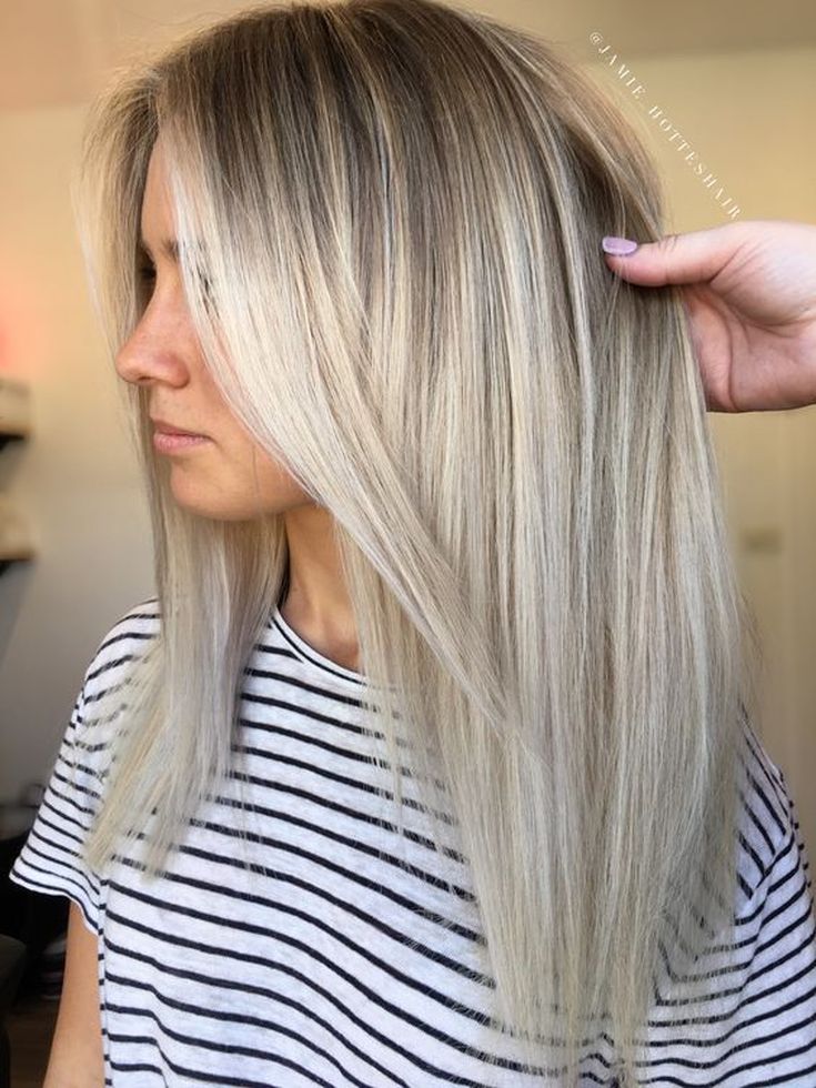 (+110 foto) Balayage em cabelos lisos