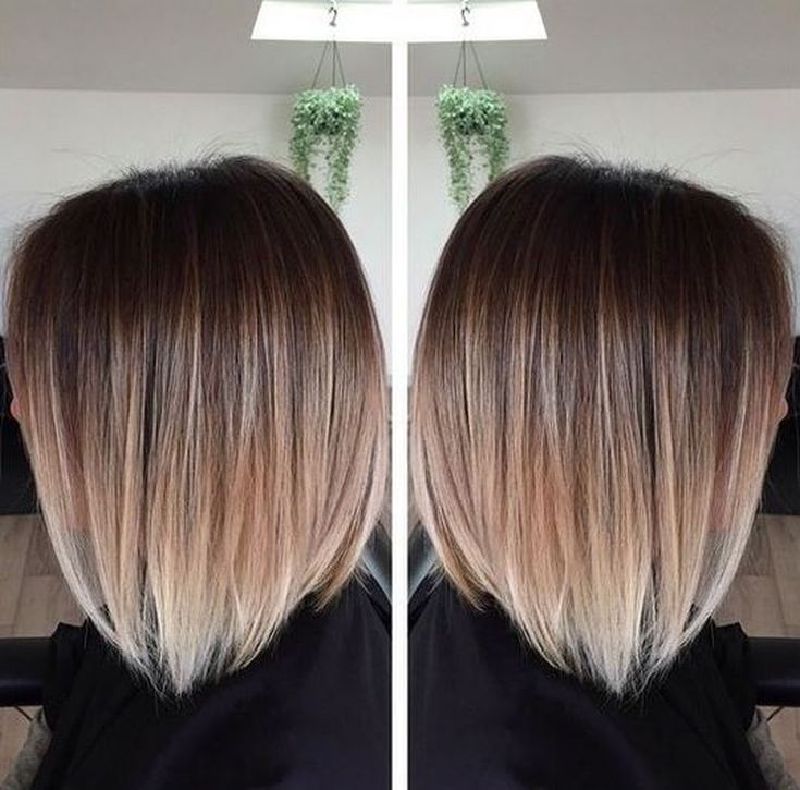 (+110 foto) Balayage em cabelos lisos
