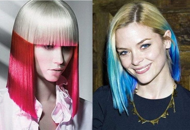 Ombre em um bob square com uma extensão de 305 fotos