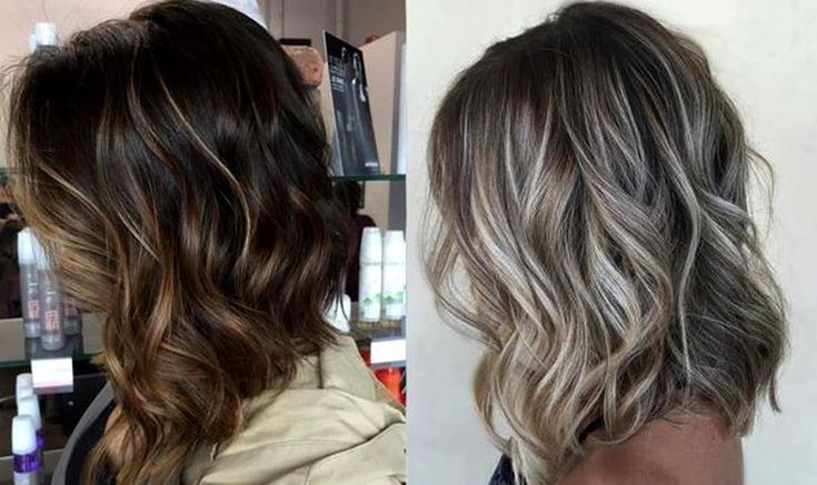 Ombre em um bob square com uma extensão de 305 fotos