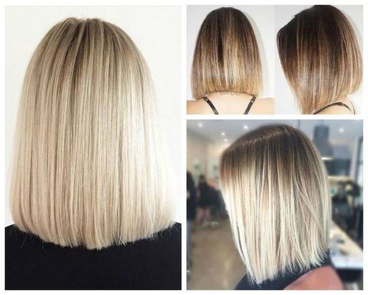Ombre em um bob square com uma extensão de 305 fotos