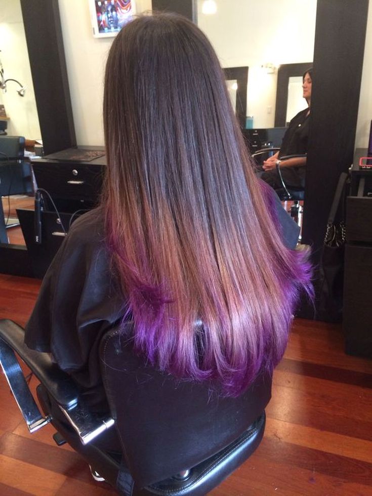 (+110 foto) Balayage em cabelos lisos
