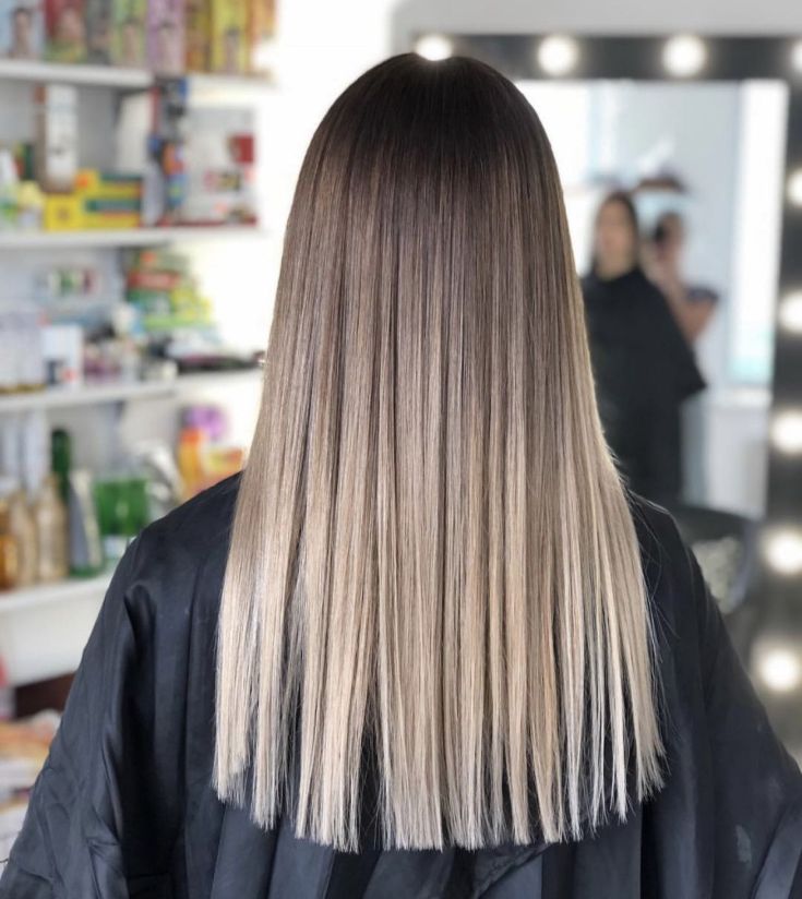Balayage para cabelos loiros compridos
