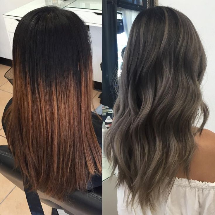 (+110 foto) Balayage em cabelos lisos