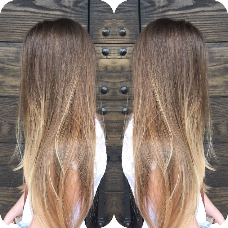 Balayage para cabelos loiros compridos