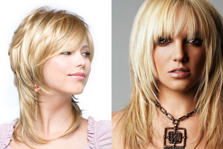 (+165 fotos) Corte de cabelo feminino em cascata com franja