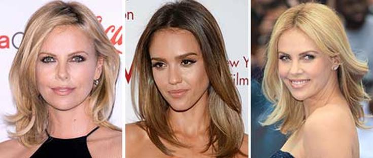 (+150 foto) Corte de cabelo em cascata para cabelos longos com franja