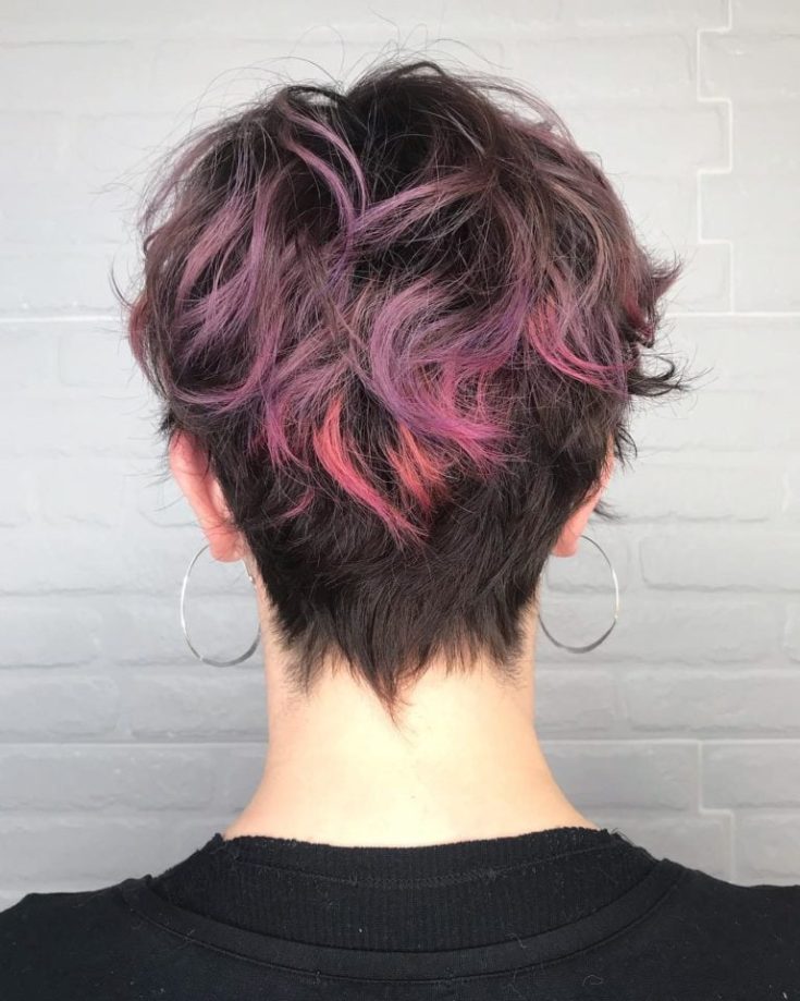 (+210 fotos) Corte de cabelo de duende para rosto redondo