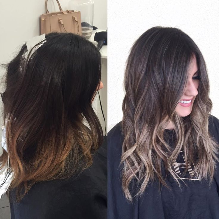 Balayage para cabelo escuro médio