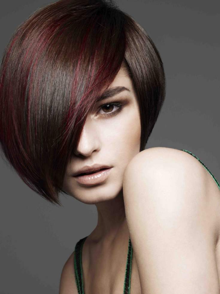 Bob square assimétrico 178 fotos