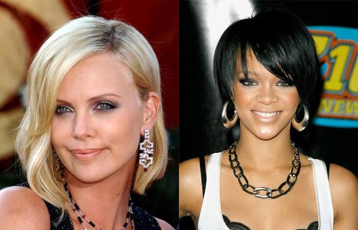 Bob square assimétrico 178 fotos