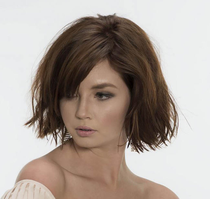 Bob Kare com franja oblíqua 240 fotos