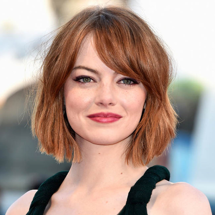 Bob Kare com franja oblíqua 240 fotos