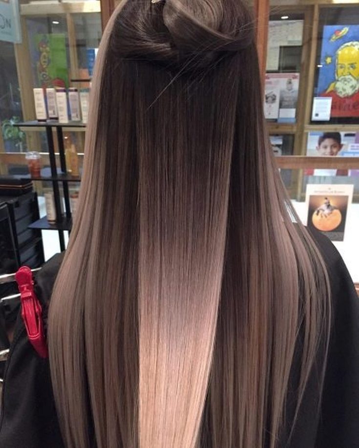 (+110 foto) Balayage em cabelos lisos