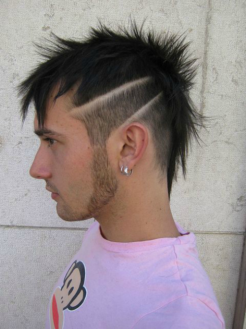 Corte de cabelo moicano e tipos de rosto