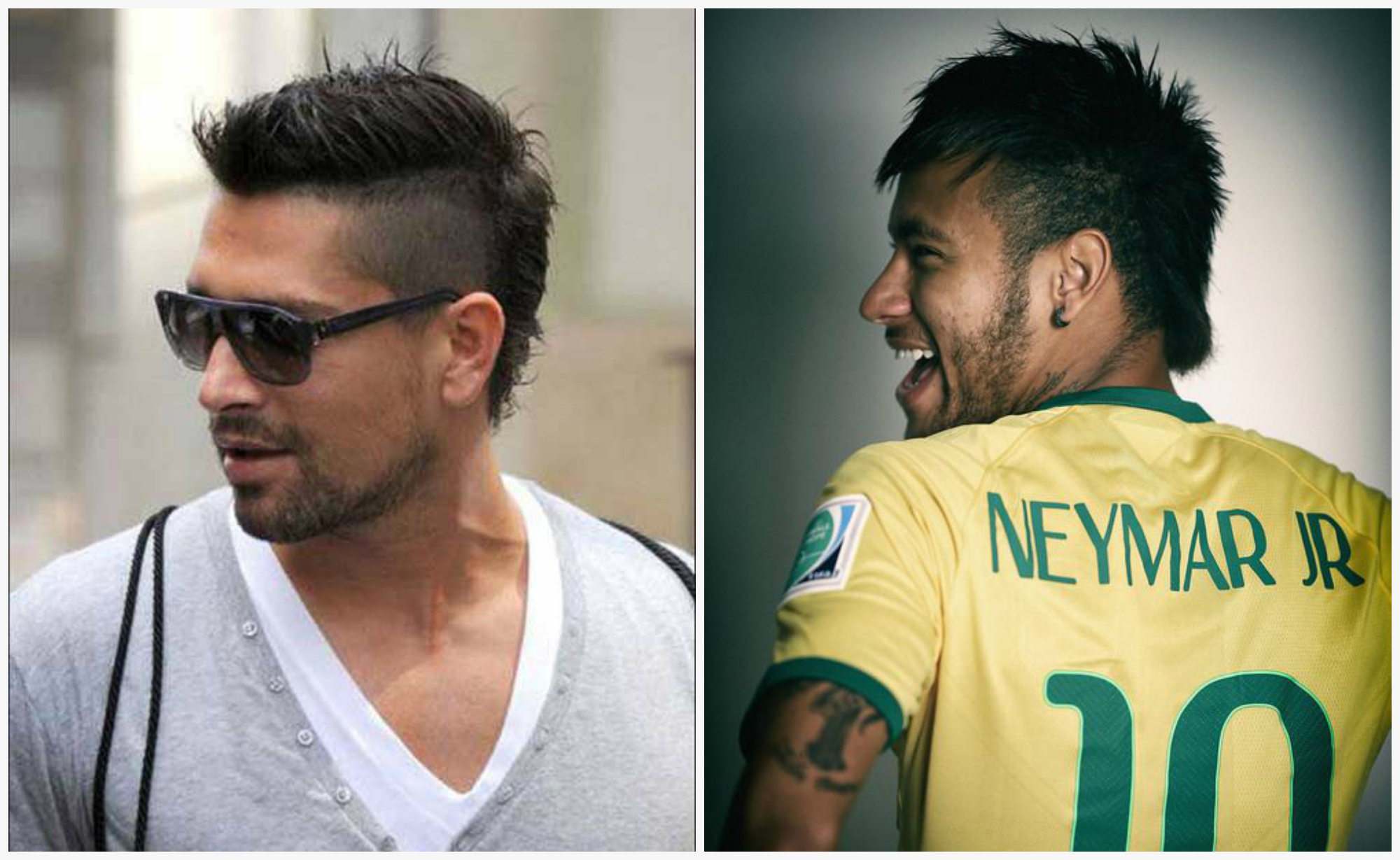 Moicano para cabelo curto