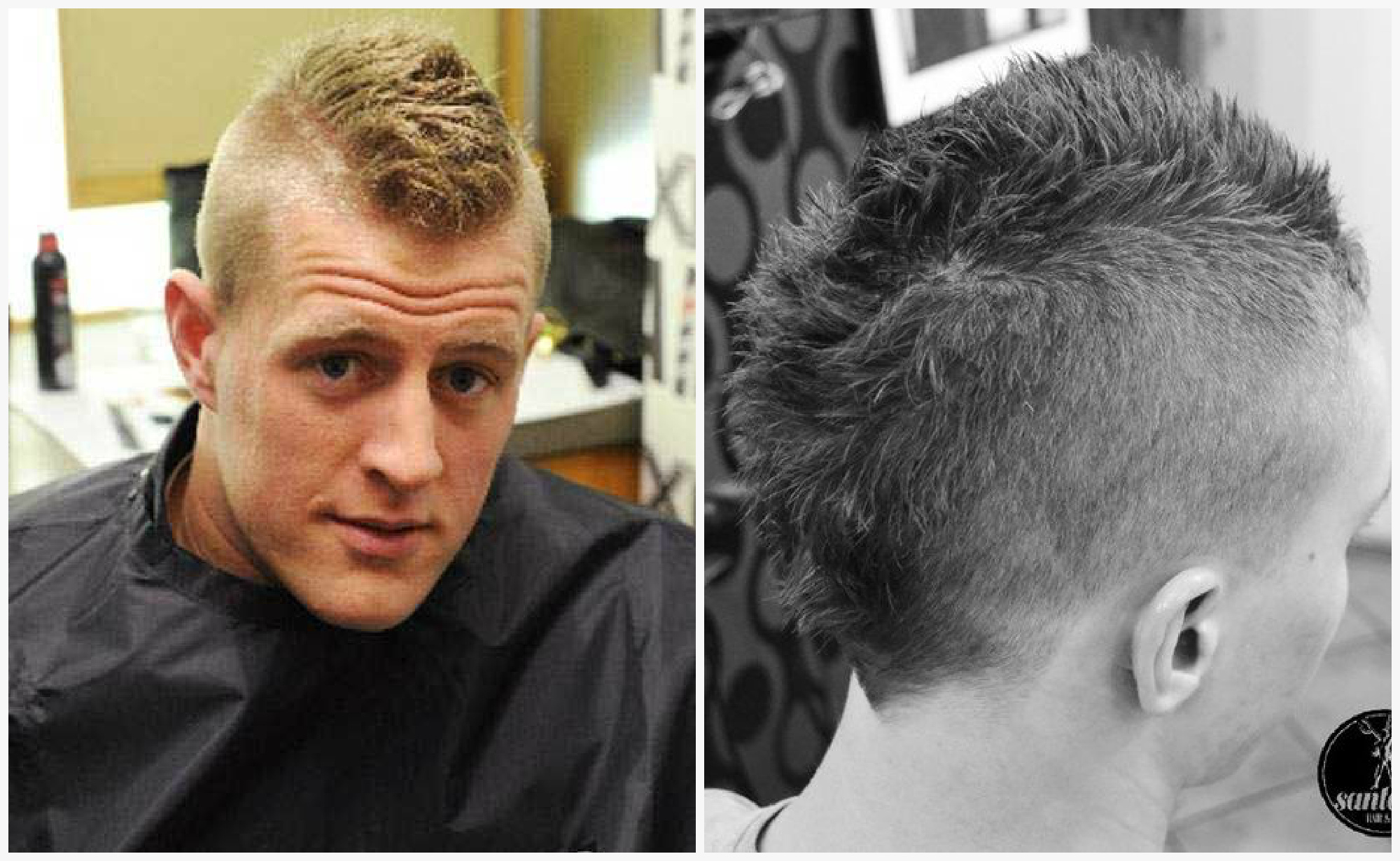 Moicano para cabelo curto