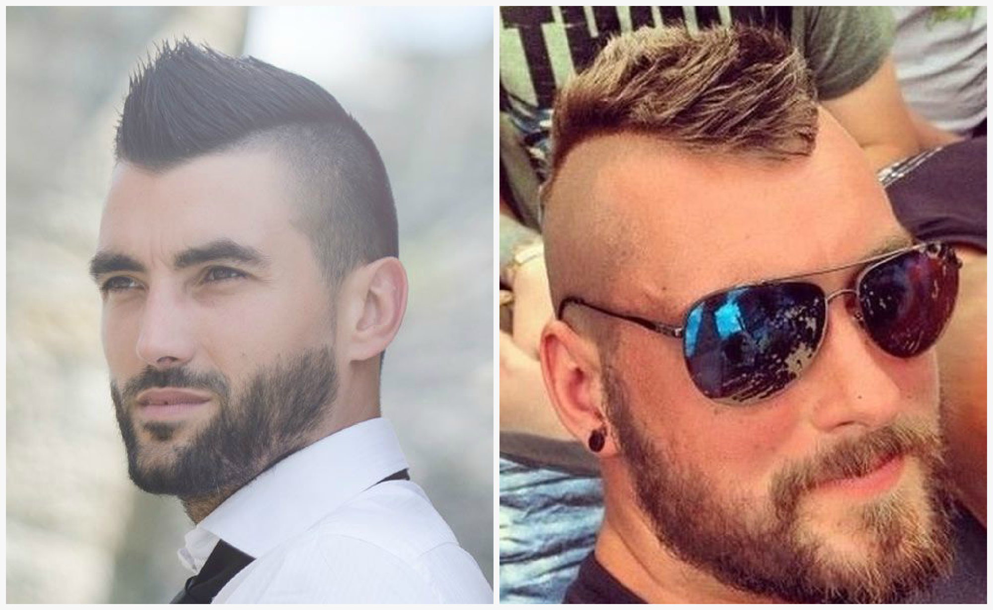 Moicano para cabelo curto