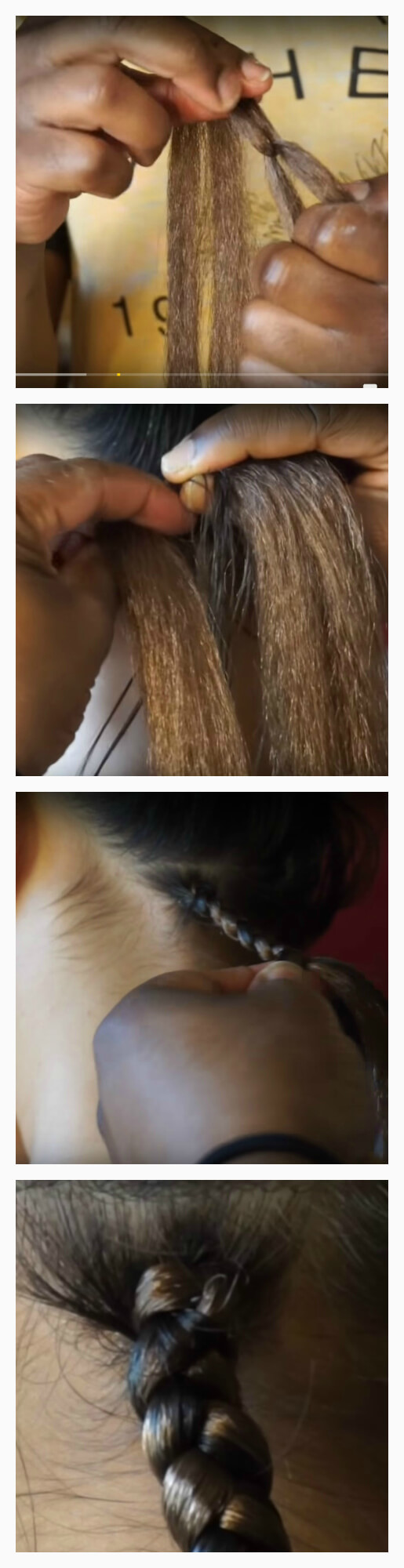 Tranças africanas com kanekalon passo a passo