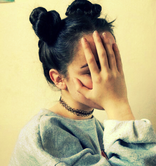 Chifres de penteado para meninas