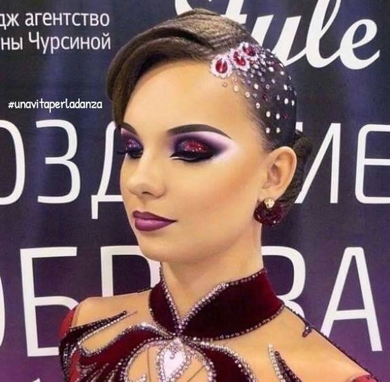 Penteados de dança de salão