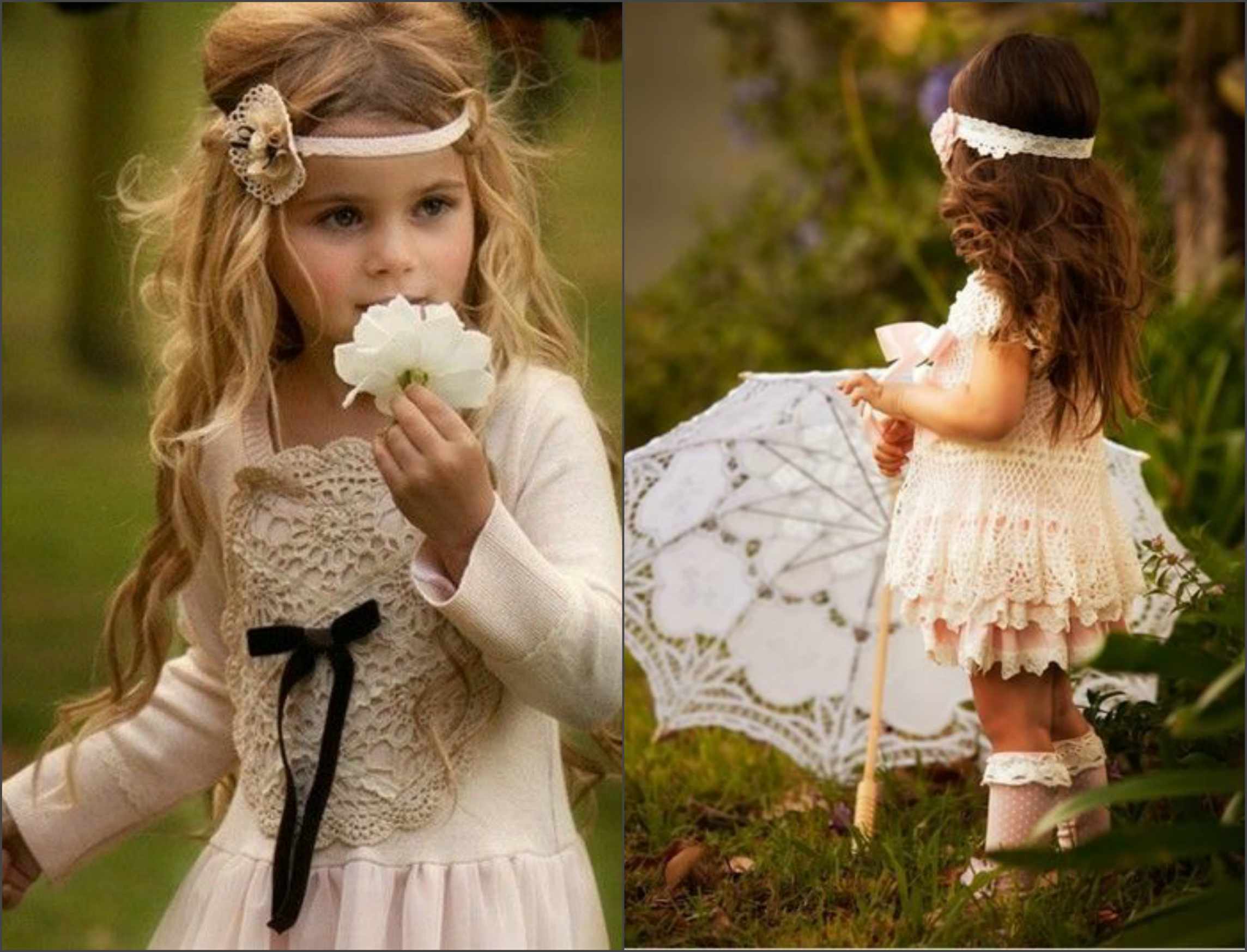 Penteados com bandana para meninas