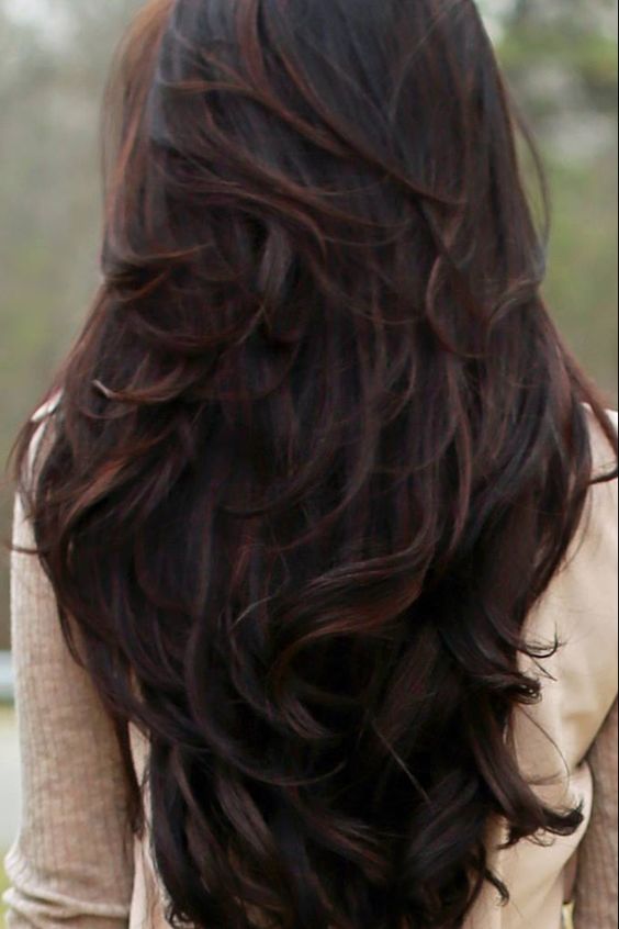 Rapsódia de corte de cabelo para cabelos longos