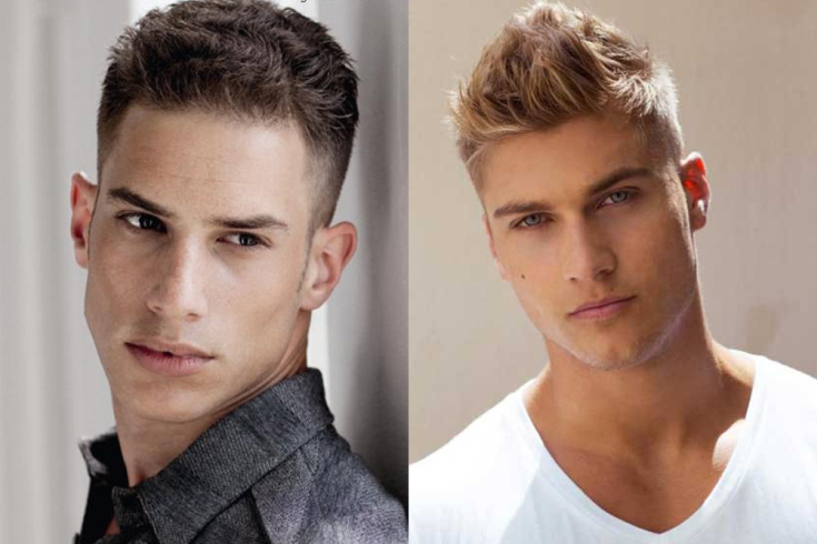 (+183 fotos) Ouriço de corte de cabelo masculino