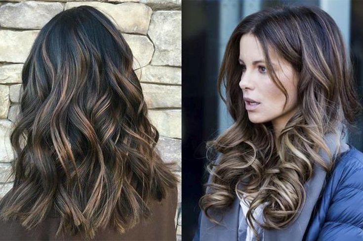 (+135 fotos) Cascata graduada para cabelos médios
