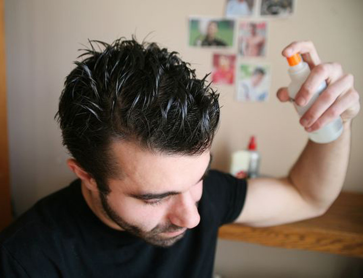 (+183 fotos) Ouriço de corte de cabelo masculino