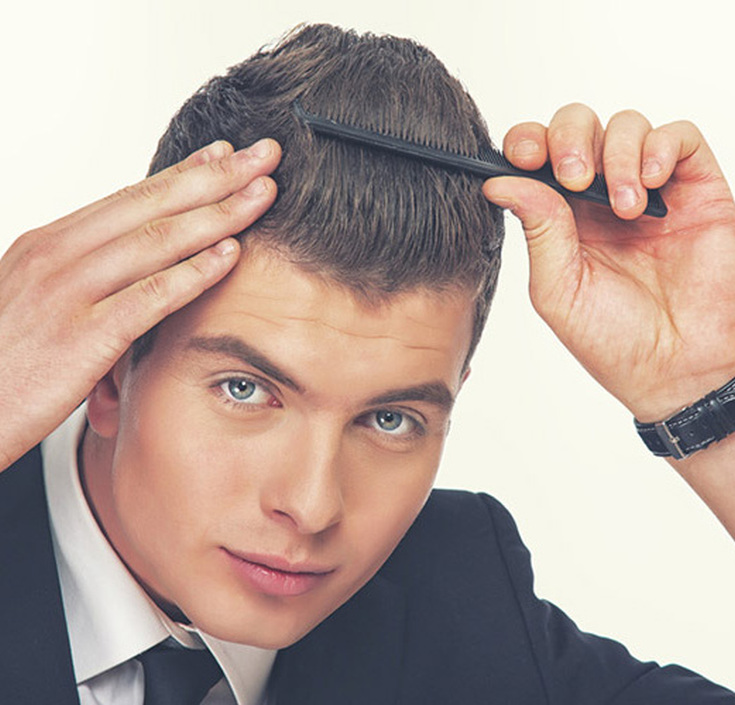 (+183 fotos) Ouriço de corte de cabelo masculino