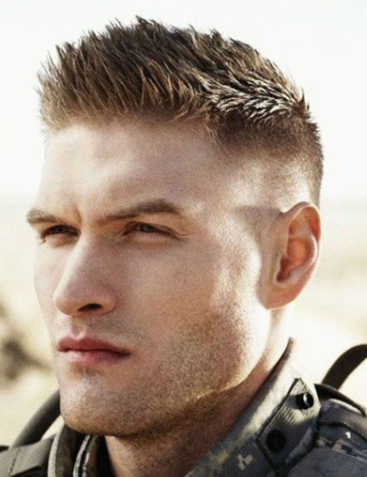 (+183 fotos) Ouriço de corte de cabelo masculino