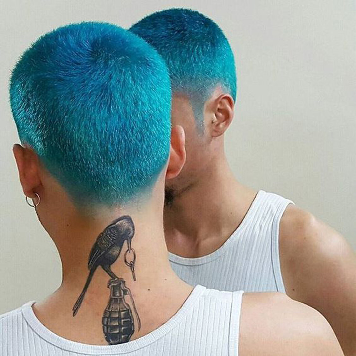 (+183 fotos) Ouriço de corte de cabelo masculino