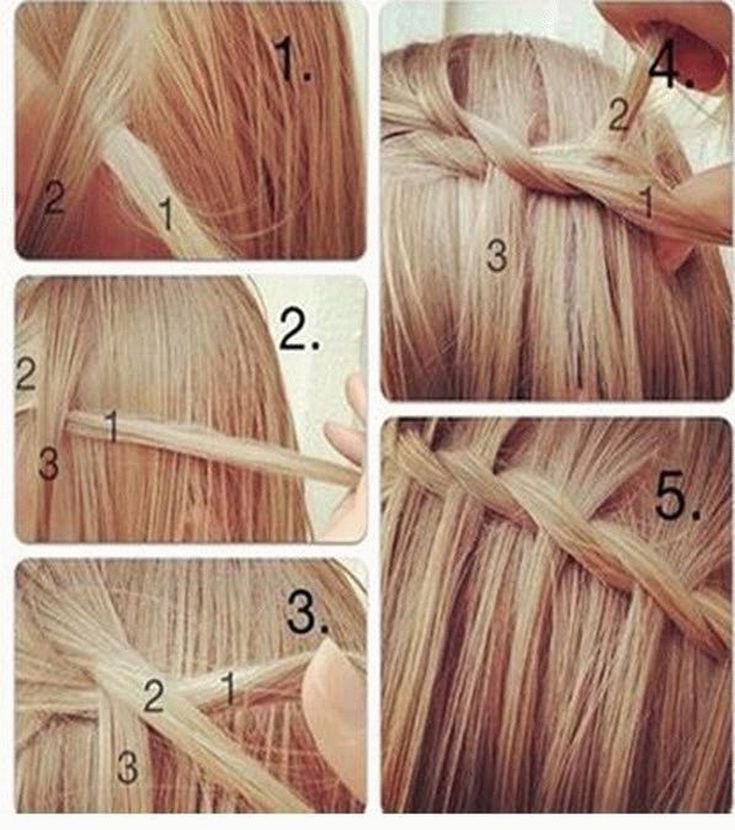 (+230 fotos) Cachoeira de tranças tecendo