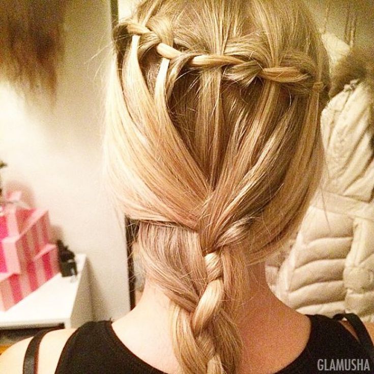 (+230 fotos) Cachoeira de tranças tecendo