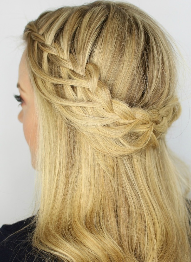 (+230 fotos) Cachoeira de tranças tecendo