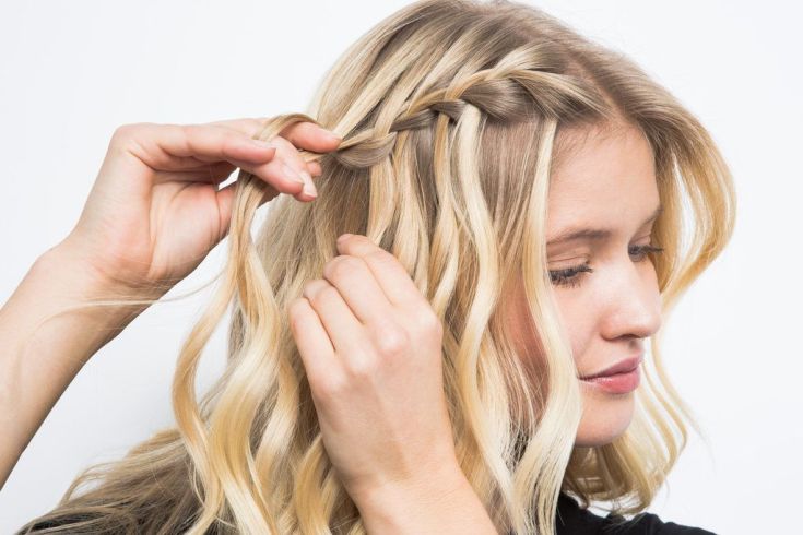 (+230 fotos) Cachoeira de tranças tecendo