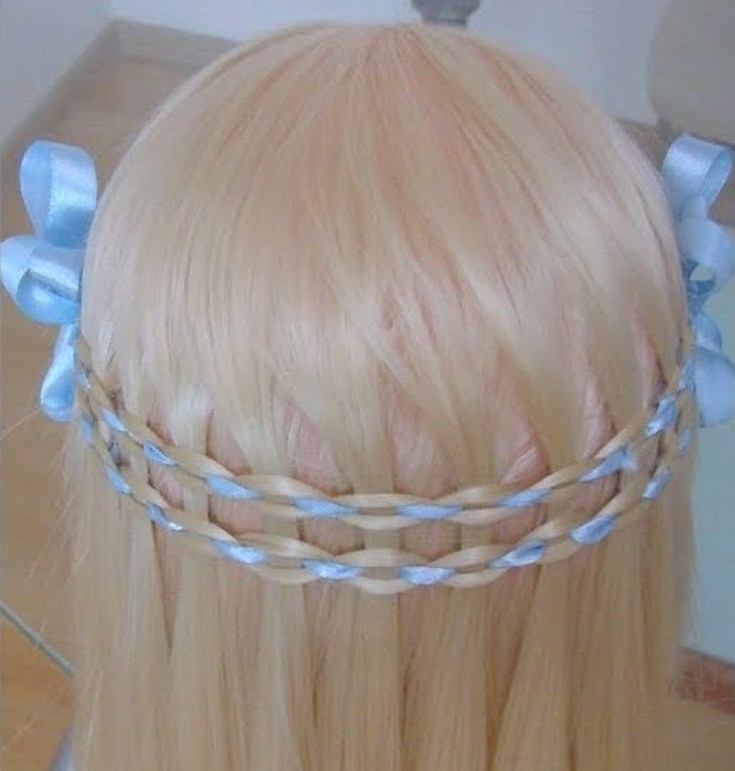 (+230 fotos) Cachoeira de tranças tecendo