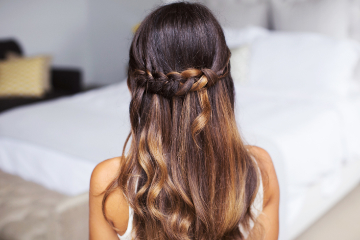 (+230 fotos) Cachoeira de tranças tecendo