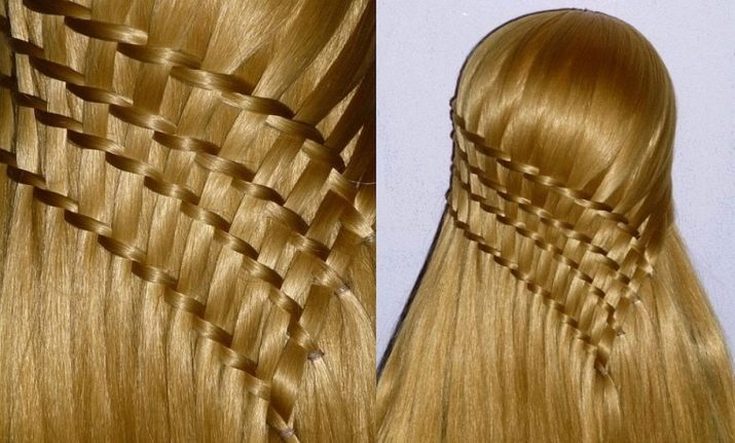 (+230 fotos) Cachoeira de tranças tecendo