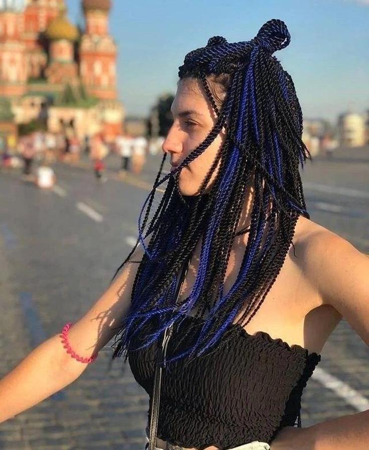 Tranças senegalesas (instruções de tecelagem de fotos passo a passo) 225 fotos