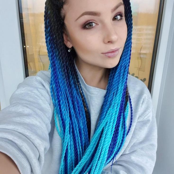 Tranças senegalesas (instruções de tecelagem de fotos passo a passo) 225 fotos