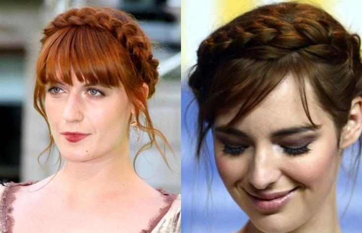 (+165 fotos) Faixa de cabelo em rabo de cavalo com cabelo solto (instruções passo a passo para fotos)