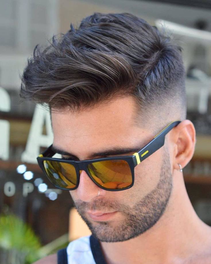 (+130 fotos) Produtos de modelagem de cabelo para homens