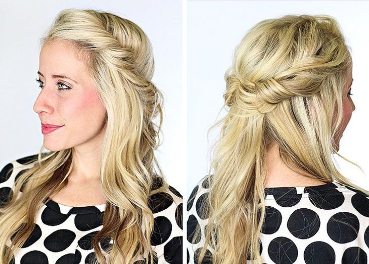 Penteados tópicos simples para cabelos preguiçosos de médio a longo