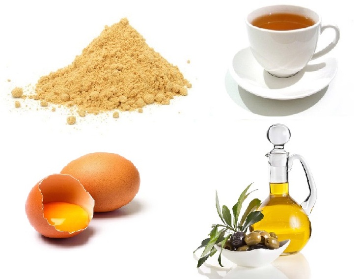 Máscaras de mostarda para queda de cabelo