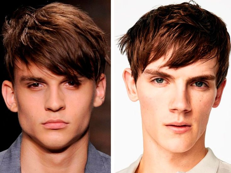 (+120 fotos) Penteados masculinos para rosto alongado